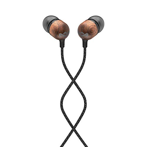 Marley Smile Jamaica Auriculares Intraureales con Cable, Micrófono Integrado, Controladores de 9,2 mm con Aislamiento de Ruido, 2 Siliconas de Distintos Tamaños, Anti Nudos, Sustentables – Negro Marley Smile Jamaica Auriculares Intraureales con Cable, Micrófono Integrado, Controladores de 9,2 mm con Aislamiento de Ruido, 2 Siliconas de Distintos Tamaños, Anti Nudos, Sustentables – Negro