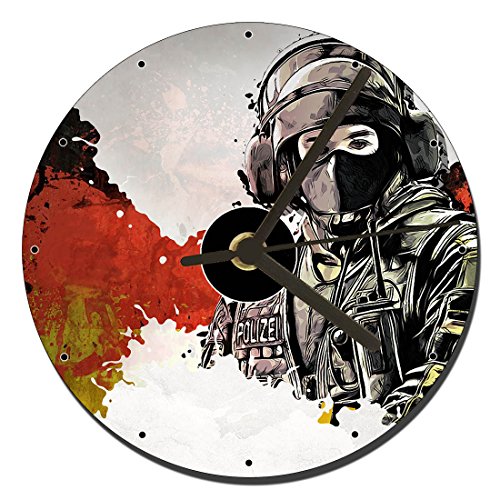 MasTazas Tom Clancys Rainbow Six Siege E Reloj CD Clock 12cm