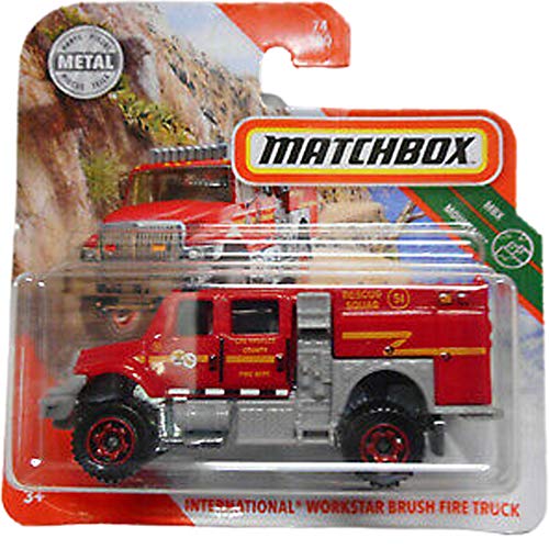 Matchbox International Workstar Brush Fire Truck 74/100 Matchbox International Workstar Brush Fire Truck 74/100