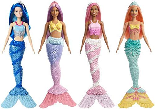 Mattel- Barbie Muñeca Sirena Dreamtopia, Multicolor (FXT08) , color/modelo surtido
