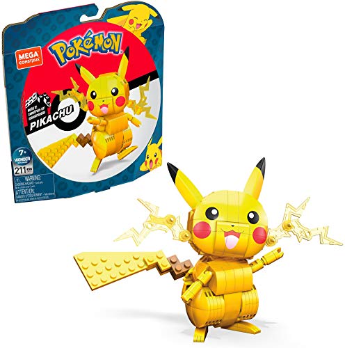 Mega Construx Pokemon Figuras medianas Pikachu (Mattel GMD31)