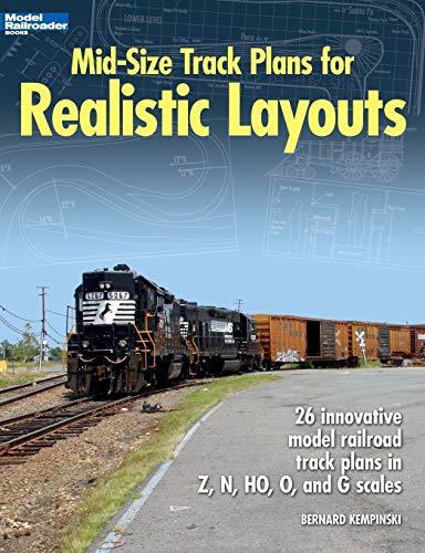 Mid-Size Track Plans for Realistic Layouts (Model Railroader)