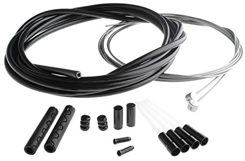 Miles Racing® Race Edition - Juego completo de cables de freno para bicicleta MTB, con revestimiento de teflón de baja fricción y cable de freno de acero inoxidable