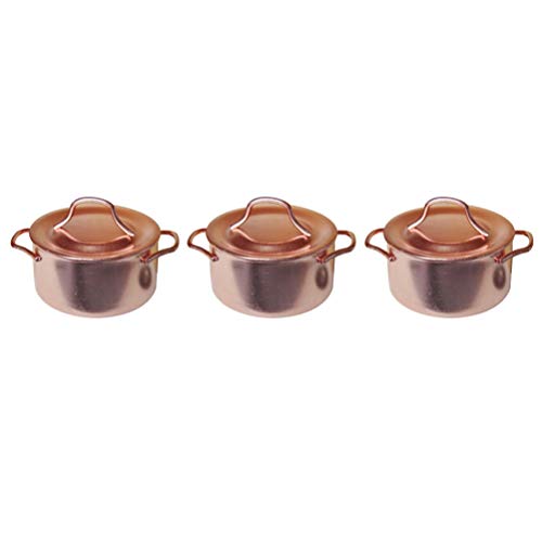 Milisten 3 Piezas 1: 12 Macetas de Cobre en Miniatura con Tapa Casa de Muñecas Accesorios de Cocina Estufa Superior Aparatos de Cocina Juego para Niños Milisten 3 Piezas 1: 12 Macetas de Cobre en Miniatura con Tapa Casa de Muñecas Accesorios de Cocina Estufa Superior Aparatos de Cocina Juego para Niños