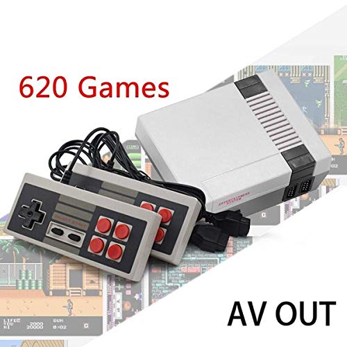 Mini TV Retro Games 620 juegos clásicos en 1. Consola de juegos infantiles para videojuegos familiares con cable AV
