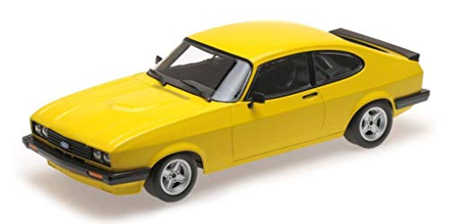 Minichamps Ford – Capri RS 2600 – 1978 Coche de ferrocarril de Collection, 155788601, Amarillo