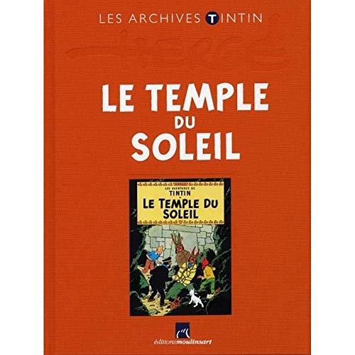 Moulinsart Los Archivos Tintín Atlas: Le Temple du Soleil, FR (2010)
