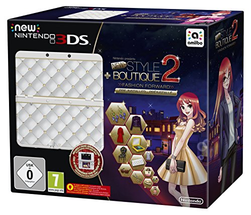 New Nintendo 3Ds - Konsole, Weiãÿ Inkl. New Style Boutique 2 + Zierblende [Importación Alemana]