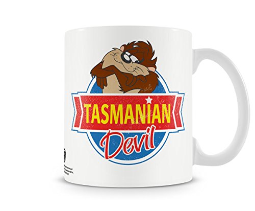 Oficialmente Licenciado Looney Tunes - Tasmanian Devil Taza cerámica de café