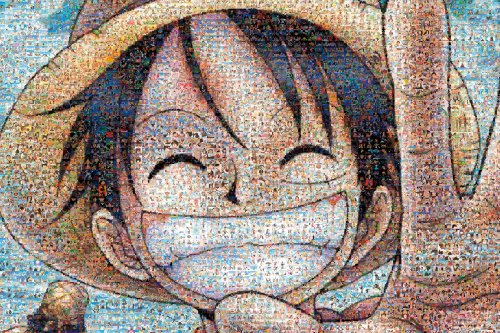 One Piece - 1000pcs Jigsaw Puzzle [Mosaic Art] (japan import)