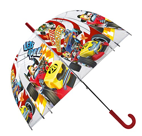 Paraguas Burbuja Trasnparente Mickey Disney 19"