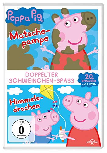 Peppa Pig Doppelpack - Matschepampe & Himmelsdrachen [Alemania] [DVD]
