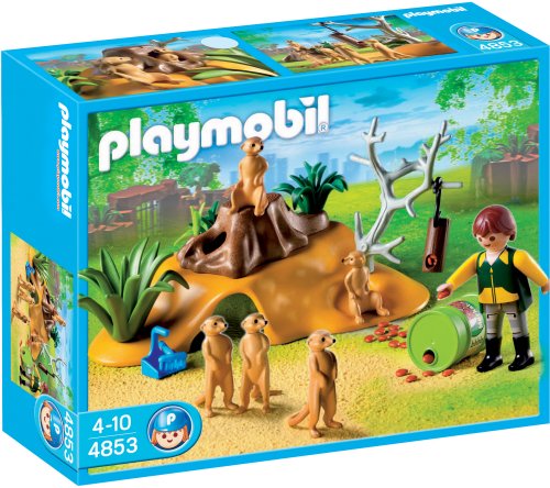 PLAYMOBIL - Familia de suricates, Set de Juego (4853)