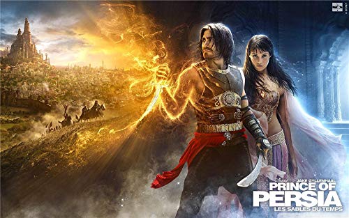Prince of Persia La Arena del Tiempo Adultos Y Niños Rompecabezas 500 Piezas, Rompecabezas Juego De Bricolaje Desafío Cerebral Juego De Rompecabezas, 52Cm X 38Cm