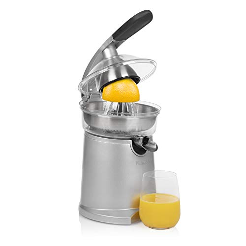 Princess 201861 Exprimidor de cítricos Saloon Juicer Pro, 2 filtros para pulpa de acero inoxidable, Tapa transparente antipolvo, Estructura de aluminio fundido, 300 W Princess 201861 Exprimidor de cítricos Saloon Juicer Pro, 2 filtros para pulpa de acero inoxidable, Tapa transparente antipolvo, Estructura de aluminio fundido, 300 W