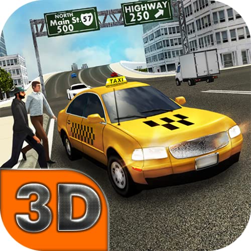 Public Transport Sim: Taxi Driver | Crazy Taxi City Rush Yellow Cab Car Racing Simulator Road Hogs Extreme Car Driving