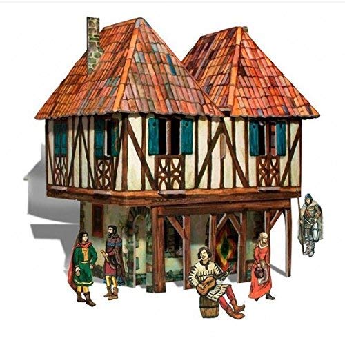 Puzzle 3D CASA SEÑORIAL (Ciudad Medieval). CLEVER Paper 14282.