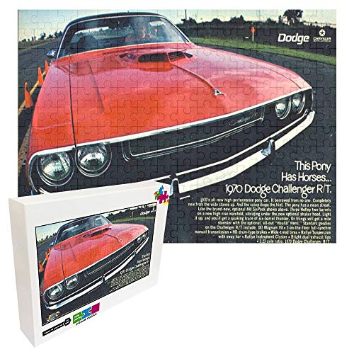 Puzzle profesional de madera 1000 piezas para adultos descompresión Puzzle Signs 1970 DODGE ChALLENGER RT Decoración familiar Entretenimiento Suelo Puzzles Perfecto Regalos