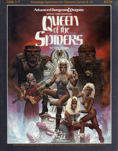Queen of the Spiders: Supermodule Gdq 1-7 (Advanced Dungeons and Dragons)