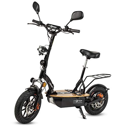 Renton - Patinete/Scooter eléctrico dos ruedas con sillín, plegable, luz LED frontal, retrovisores, supensión, motor 1200W, velocidad hasta 35-40km/h, autonomía hasta 20-25km. Ideal para la ciudad. Renton - Patinete/Scooter eléctrico dos ruedas con sillín, plegable, luz LED frontal, retrovisores, supensión, motor 1200W, velocidad hasta 35-40km/h, autonomía hasta 20-25km. Ideal para la ciudad.