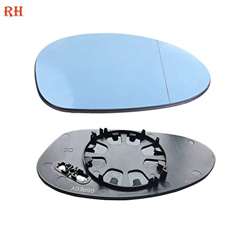Ricoy para E82 E90 E91 E92 E46 OEM puerta cristal de espejo - Calentador (azul cristal)