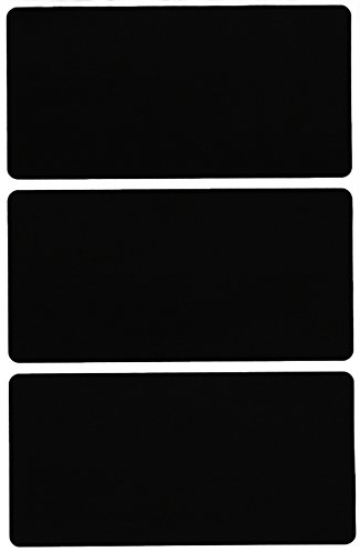Royal Green Pegatinas de Colores Negras para Escribir 10cm x 5cm (100mm x 50mm) Etiquetas Adhesivas 150 Unidades
