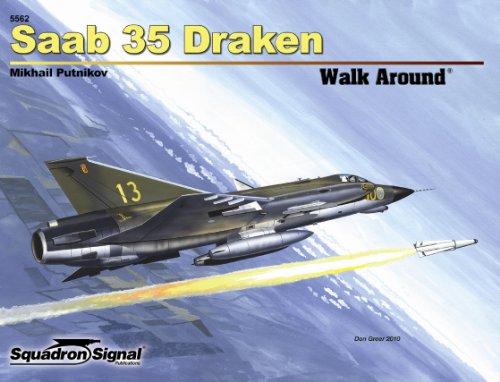 SAAB 35 Draken Walk Around (Walk Around/On Deck)