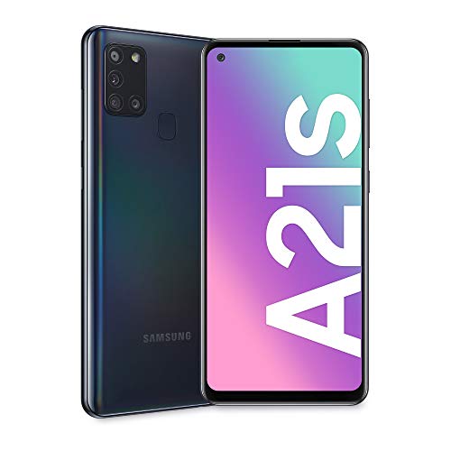 Samsung A21 Galaxy A21s Teléfono, 4G 32 GB, Doble SIM, Negro, para Europa