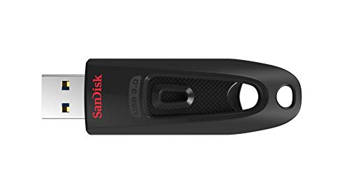 SanDisk Memoria Flash Ultra USB 3.0 de 256 GB, hasta 130 MB/s velocidad de lectura