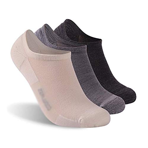 SCDZS 3 Pares de Calcetines Deportivos, Calcetines de Senderismo Anti-Blister para Hombres, Ocio y Calcetines Suaves cómodos (Color : B)