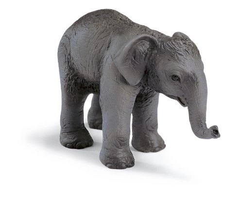 Schleich 14343 - Figura/ Miniatura Vida Silvestre, el bebé Elefante asiático
