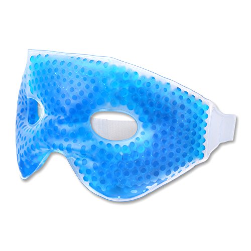 Schramm® Máscara refrigerante con Perlas de Gel Gafas refrigerantes Máscara de Ojos Máscara de Gel Máscara para Dormir Máscara de relajación Gafas