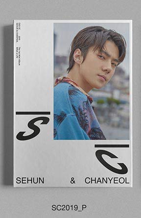SM Entertainment SEHUN & CHANYEOL EXO-SC – What a life [SC2019_P ver.] (1er mini álbum) CD+Photobook+posters en el paquete+póster plegado+juego de tarjetas extra de doble cara