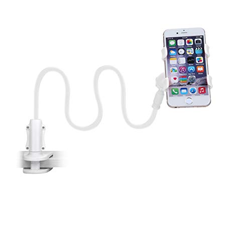 Soporte Móvil con Cuello de Cisne -Soporte para teléfono móvil, Teléfono Móvil Soporte Cuello de Cisne Soporte Universal Soporte para iPhone Otras Smartphones Teléfono Móvil -70CM- Blanco Soporte Móvil con Cuello de Cisne -Soporte para teléfono móvil, Teléfono Móvil Soporte Cuello de Cisne Soporte Universal Soporte para iPhone Otras Smartphones Teléfono Móvil -70CM- Blanco