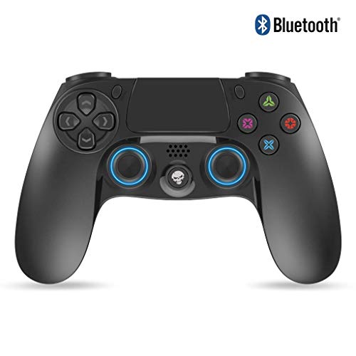 SPIRIT OF GAMER - Playstation® 4 Joystick PGP Bluetooth Mandos Gamepad Black - Inalámbrico - Controlador con Conector Jack de 3.5 mm - Recargable por USB - 12 Horas en Espera - Almohadilla Central SPIRIT OF GAMER - Playstation® 4 Joystick PGP Bluetooth Mandos Gamepad Black - Inalámbrico - Controlador con Conector Jack de 3.5 mm - Recargable por USB - 12 Horas en Espera - Almohadilla Central