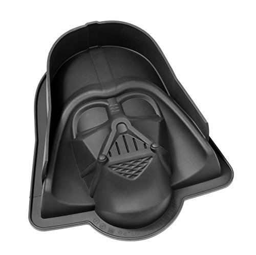 Star Wars 20566 Darth Vader Molde de Silicona, 23 x 20 x 6,7 cm, Color Negro