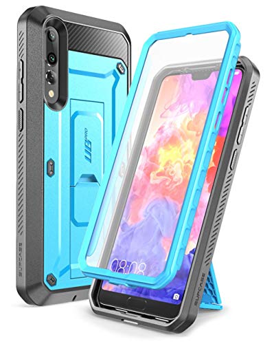 SupCase Funda Huawei P20 Pro [UB Pro] 360 Grados Case con Soporte y Protector de Pantalla Incorporado para Huawei P20 Pro 2018 Azul