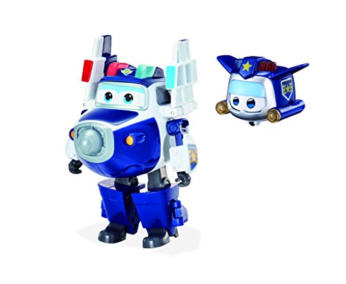 Super Wings Transformable - Robot transformable con Figura de Dibujo Animado para niños de 3 años y más EU750425 Super Wings Transformable - Robot transformable con Figura de Dibujo Animado para niños de 3 años y más EU750425