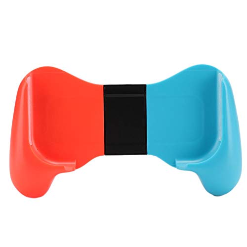 Switch Game Console Controller, Gamepad Ergonomic Hand Grip with Stand(Rojo Azul)