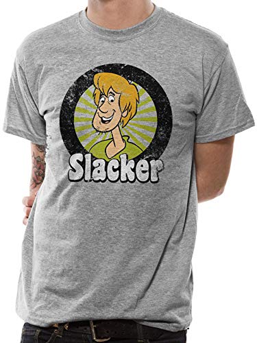 T-Shirt (Unisex-L) Slacker (Grey)
