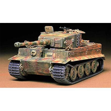Tamiya 35146 - Maqueta Para Montar, Tanque Tiger I Última Versión Escala 1/35