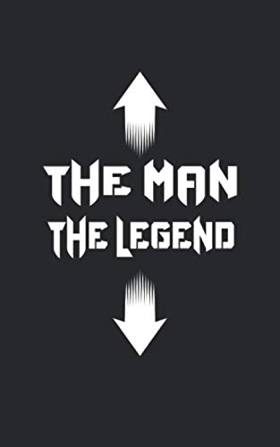 The Man - The Legend: Notizbuch / Notizblock - 100 Seiten - liniert