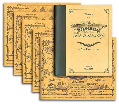 THEORY BK & 5 COPYBOOKS (Spencerian Penmanship)