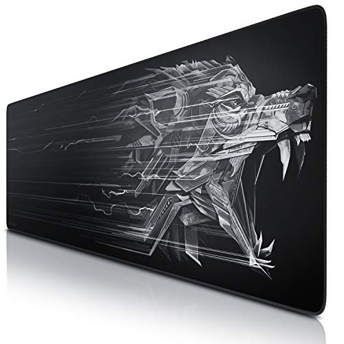TITANWOLF - Alfombrilla de Ratón de Gran Tamaño 1200x400mm - Mouse Pad Gaming XXL - para Precisión y Velocidad en Juegos - Antideslizante - Superficie de Tejido - para Ratón y Teclado TITANWOLF - Alfombrilla de Ratón de Gran Tamaño 1200x400mm - Mouse Pad Gaming XXL - para Precisión y Velocidad en Juegos - Antideslizante - Superficie de Tejido - para Ratón y Teclado