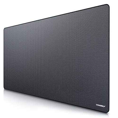 TITANWOLF - Alfombrilla de Ratón de Gran Tamaño 1200x600mm - Mouse Pad Gaming XXXL – Motivo Diamante - Precisión y Velocidad en Juegos - Antideslizante - Superficie de Tejido - para Ratón y Teclado TITANWOLF - Alfombrilla de Ratón de Gran Tamaño 1200x600mm - Mouse Pad Gaming XXXL – Motivo Diamante - Precisión y Velocidad en Juegos - Antideslizante - Superficie de Tejido - para Ratón y Teclado