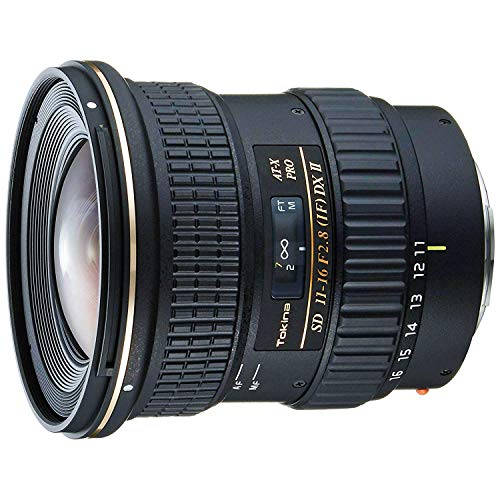 Tokina 11 PRO DX2 - Objetivo para Canon (distancia focal 11-16 mm, apertura f/2.8-22, diámetro: 77 mm), negro