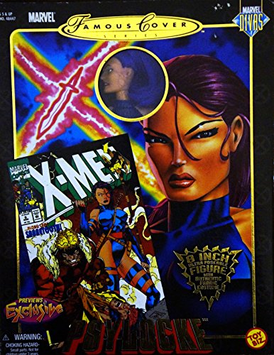 Toy Biz Psylocke de x-Men (Famosa Serie Cubierta)