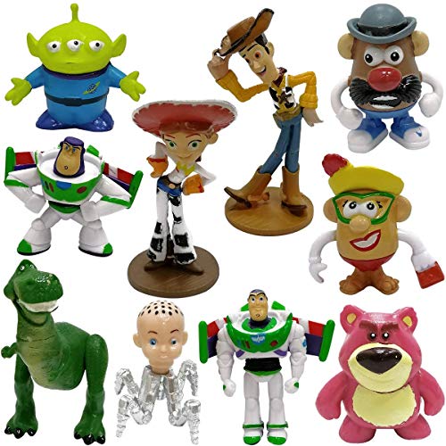 Toy Story,Decoración para tarta de Toy Story,10 piezas de decoración para tarta de cumpleaños de animales de dibujos animados de Toy Story, Toy StoryTheme Party Supplies Toy Story,Decoración para tarta de Toy Story,10 piezas de decoración para tarta de cumpleaños de animales de dibujos animados de Toy Story, Toy StoryTheme Party Supplies