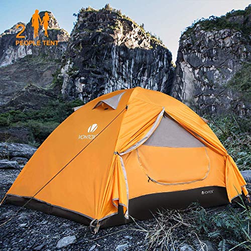 V VONTOX Tienda de Campaña para 2 Personas, Impermeable Tienda Iglú Familiar, Adecuada para Camping, Senderismo, Picnic V VONTOX Tienda de Campaña para 2 Personas, Impermeable Tienda Iglú Familiar, Adecuada para Camping, Senderismo, Picnic