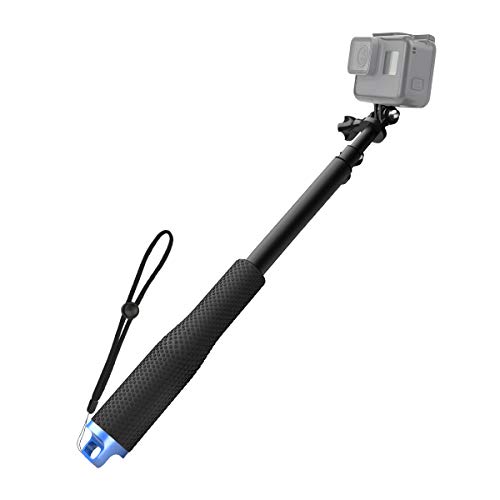 VANWALK Selfie Stick Selfie Palo de Selfie para Gopro Hero 7 6 5, reunión 4/3+ / 3/AKASO EK7000 V50 Pro Brave Cámara de 4 Dragones Campark DJI Osmo Action Camera (91 cm)